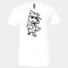 3005 - BELLA +CANVAS Unisex Jersey Short-Sleeve V-Neck T-Shirt Thumbnail
