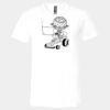 3005 - BELLA +CANVAS Unisex Jersey Short-Sleeve V-Neck T-Shirt Thumbnail