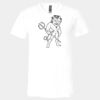 3005 - BELLA +CANVAS Unisex Jersey Short-Sleeve V-Neck T-Shirt Thumbnail