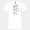3005 - BELLA +CANVAS Unisex Jersey Short-Sleeve V-Neck T-Shirt Thumbnail