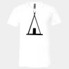 3005 - BELLA +CANVAS Unisex Jersey Short-Sleeve V-Neck T-Shirt Thumbnail