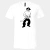 3005 - BELLA +CANVAS Unisex Jersey Short-Sleeve V-Neck T-Shirt Thumbnail