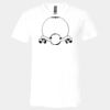 3005 - BELLA +CANVAS Unisex Jersey Short-Sleeve V-Neck T-Shirt Thumbnail