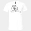 3005 - BELLA +CANVAS Unisex Jersey Short-Sleeve V-Neck T-Shirt Thumbnail