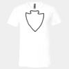 3005 - BELLA +CANVAS Unisex Jersey Short-Sleeve V-Neck T-Shirt Thumbnail