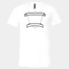 3005 - BELLA +CANVAS Unisex Jersey Short-Sleeve V-Neck T-Shirt Thumbnail