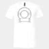 3005 - BELLA +CANVAS Unisex Jersey Short-Sleeve V-Neck T-Shirt Thumbnail