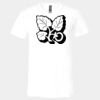 3005 - BELLA +CANVAS Unisex Jersey Short-Sleeve V-Neck T-Shirt Thumbnail