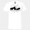 3005 - BELLA +CANVAS Unisex Jersey Short-Sleeve V-Neck T-Shirt Thumbnail