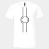 3005 - BELLA +CANVAS Unisex Jersey Short-Sleeve V-Neck T-Shirt Thumbnail