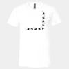 3005 - BELLA +CANVAS Unisex Jersey Short-Sleeve V-Neck T-Shirt Thumbnail
