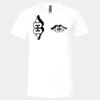 3005 - BELLA +CANVAS Unisex Jersey Short-Sleeve V-Neck T-Shirt Thumbnail