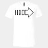 3005 - BELLA +CANVAS Unisex Jersey Short-Sleeve V-Neck T-Shirt Thumbnail