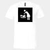 3005 - BELLA +CANVAS Unisex Jersey Short-Sleeve V-Neck T-Shirt Thumbnail