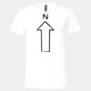 3005 - BELLA +CANVAS Unisex Jersey Short-Sleeve V-Neck T-Shirt Thumbnail