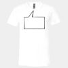 3005 - BELLA +CANVAS Unisex Jersey Short-Sleeve V-Neck T-Shirt Thumbnail