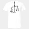 3005 - BELLA +CANVAS Unisex Jersey Short-Sleeve V-Neck T-Shirt Thumbnail