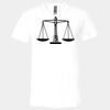 3005 - BELLA +CANVAS Unisex Jersey Short-Sleeve V-Neck T-Shirt Thumbnail