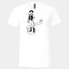 3005 - BELLA +CANVAS Unisex Jersey Short-Sleeve V-Neck T-Shirt Thumbnail
