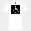 3005 - BELLA +CANVAS Unisex Jersey Short-Sleeve V-Neck T-Shirt Thumbnail