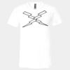 3005 - BELLA +CANVAS Unisex Jersey Short-Sleeve V-Neck T-Shirt Thumbnail