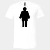 3005 - BELLA +CANVAS Unisex Jersey Short-Sleeve V-Neck T-Shirt Thumbnail