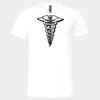 3005 - BELLA +CANVAS Unisex Jersey Short-Sleeve V-Neck T-Shirt Thumbnail