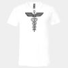 3005 - BELLA +CANVAS Unisex Jersey Short-Sleeve V-Neck T-Shirt Thumbnail