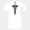 3005 - BELLA +CANVAS Unisex Jersey Short-Sleeve V-Neck T-Shirt Thumbnail