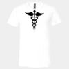 3005 - BELLA +CANVAS Unisex Jersey Short-Sleeve V-Neck T-Shirt Thumbnail