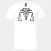 3005 - BELLA +CANVAS Unisex Jersey Short-Sleeve V-Neck T-Shirt Thumbnail