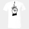 3005 - BELLA +CANVAS Unisex Jersey Short-Sleeve V-Neck T-Shirt Thumbnail