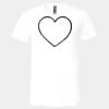 3005 - BELLA +CANVAS Unisex Jersey Short-Sleeve V-Neck T-Shirt Thumbnail