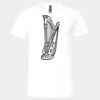 3005 - BELLA +CANVAS Unisex Jersey Short-Sleeve V-Neck T-Shirt Thumbnail