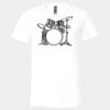 3005 - BELLA +CANVAS Unisex Jersey Short-Sleeve V-Neck T-Shirt Thumbnail