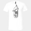 3005 - BELLA +CANVAS Unisex Jersey Short-Sleeve V-Neck T-Shirt Thumbnail