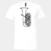 3005 - BELLA +CANVAS Unisex Jersey Short-Sleeve V-Neck T-Shirt Thumbnail