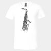 3005 - BELLA +CANVAS Unisex Jersey Short-Sleeve V-Neck T-Shirt Thumbnail