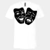 3005 - BELLA +CANVAS Unisex Jersey Short-Sleeve V-Neck T-Shirt Thumbnail