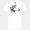 3005 - BELLA +CANVAS Unisex Jersey Short-Sleeve V-Neck T-Shirt Thumbnail