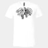 3005 - BELLA +CANVAS Unisex Jersey Short-Sleeve V-Neck T-Shirt Thumbnail