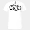 3005 - BELLA +CANVAS Unisex Jersey Short-Sleeve V-Neck T-Shirt Thumbnail