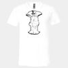 3005 - BELLA +CANVAS Unisex Jersey Short-Sleeve V-Neck T-Shirt Thumbnail