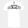 3005 - BELLA +CANVAS Unisex Jersey Short-Sleeve V-Neck T-Shirt Thumbnail