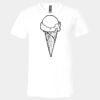 3005 - BELLA +CANVAS Unisex Jersey Short-Sleeve V-Neck T-Shirt Thumbnail