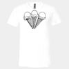 3005 - BELLA +CANVAS Unisex Jersey Short-Sleeve V-Neck T-Shirt Thumbnail