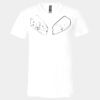 3005 - BELLA +CANVAS Unisex Jersey Short-Sleeve V-Neck T-Shirt Thumbnail