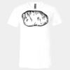 3005 - BELLA +CANVAS Unisex Jersey Short-Sleeve V-Neck T-Shirt Thumbnail