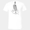 3005 - BELLA +CANVAS Unisex Jersey Short-Sleeve V-Neck T-Shirt Thumbnail