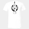3005 - BELLA +CANVAS Unisex Jersey Short-Sleeve V-Neck T-Shirt Thumbnail